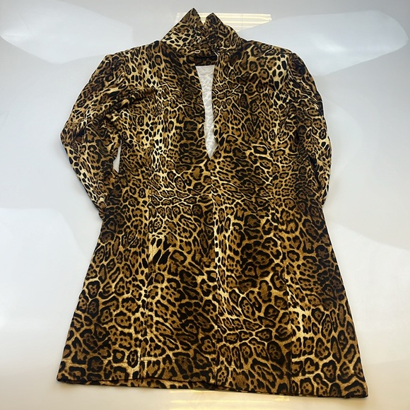 Ronny Kobo Leopard Adina Dress N159-27 - Picture 10 of 10